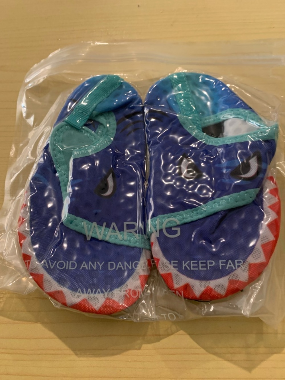 Kids Blue Shark Water Shoes - Non-Brand